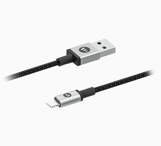 mophie USB-A to Lightning編織充電線